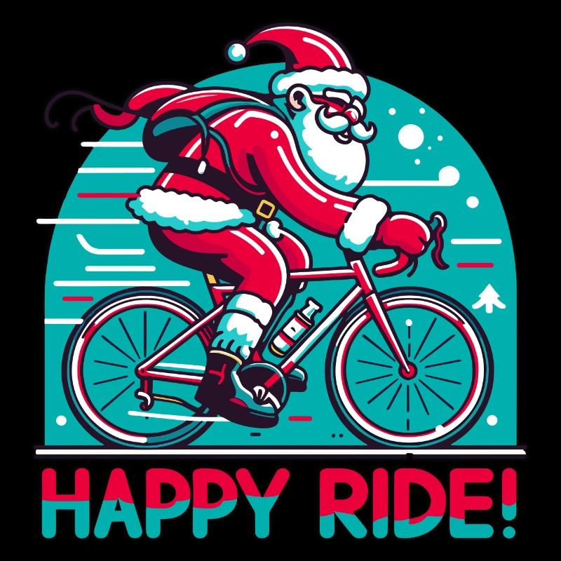 Bonne sortie de Noël Saint-Nicolas sur le vélo de route