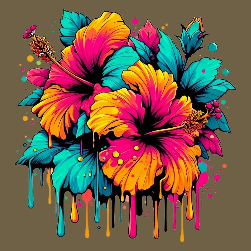 Fleurs d’hibiscus