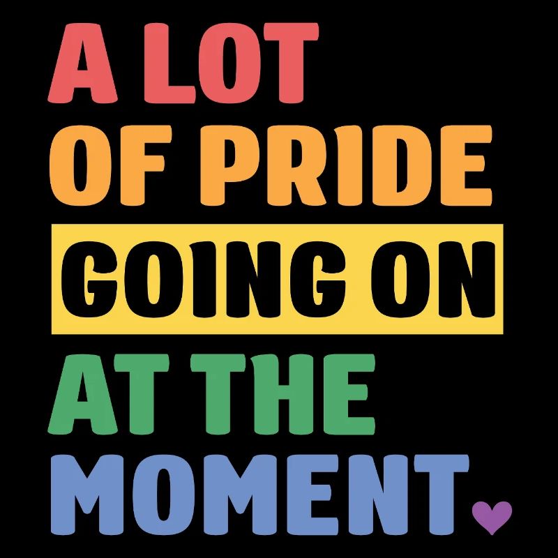 Mois de la fierté LGBTQ - Beaucoup de fierté