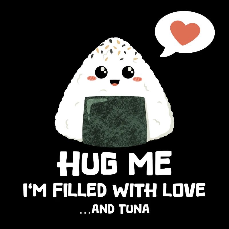Hug me - Onigiri rempli d’amour et de thon