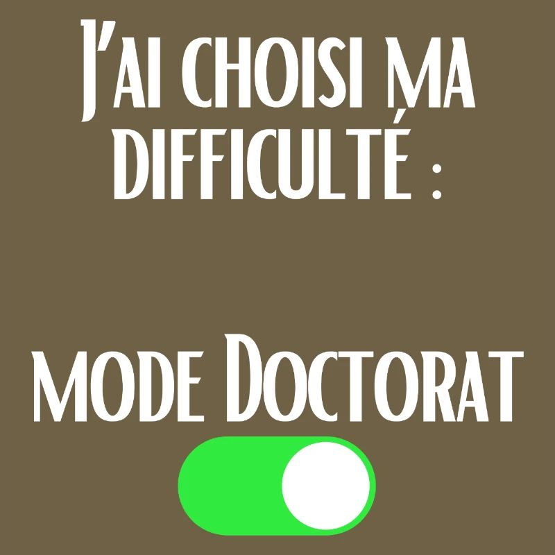 I chose my difficulty Doctorate Mode enabled