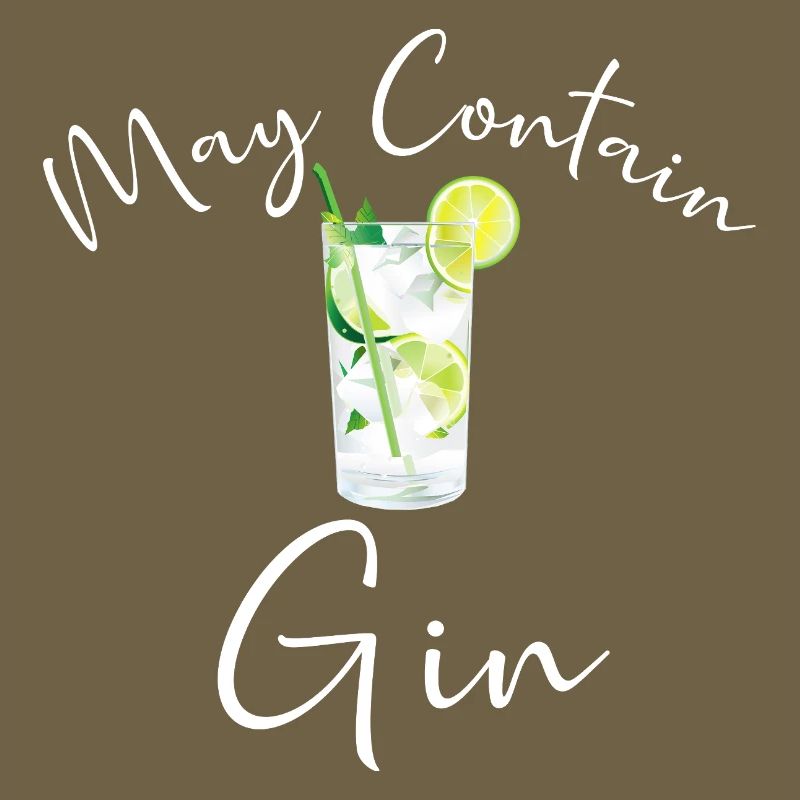 Gin Drinker Bartender PEUT CONTENIR DU GIN DISANT