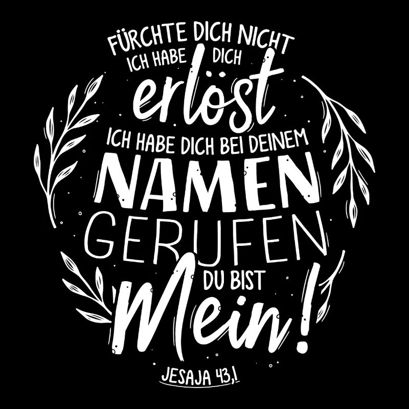 Appelé par ton nom - Lettrage de versets bibliques