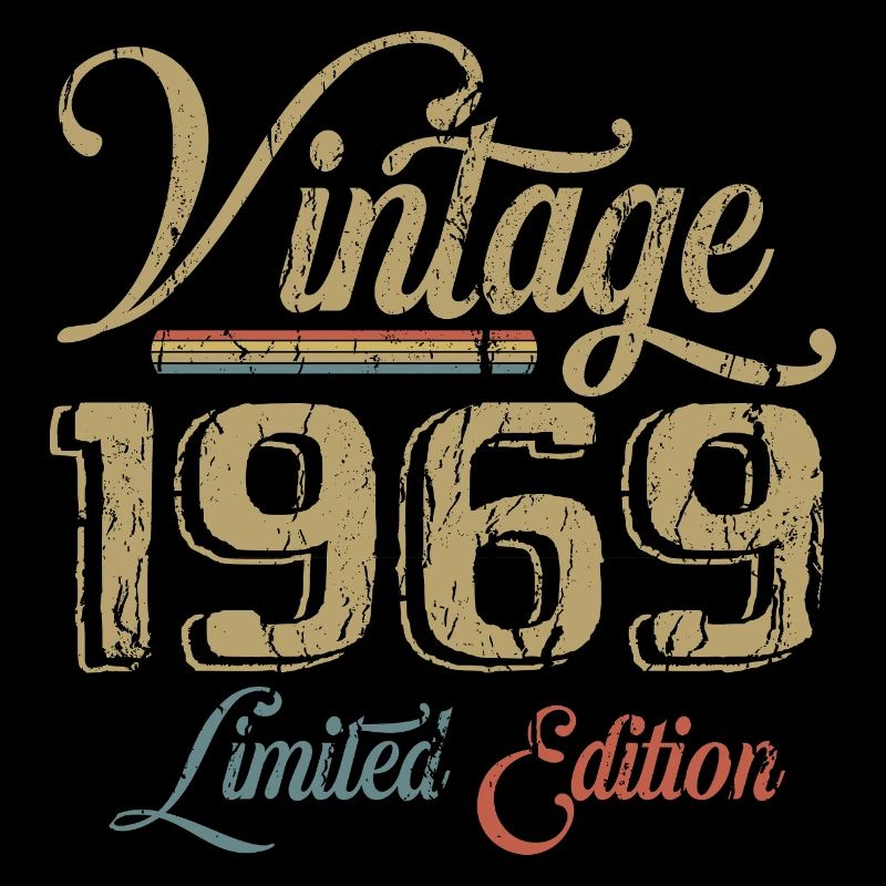 Millésime 1969 Édition limitée Naissance Année 1969