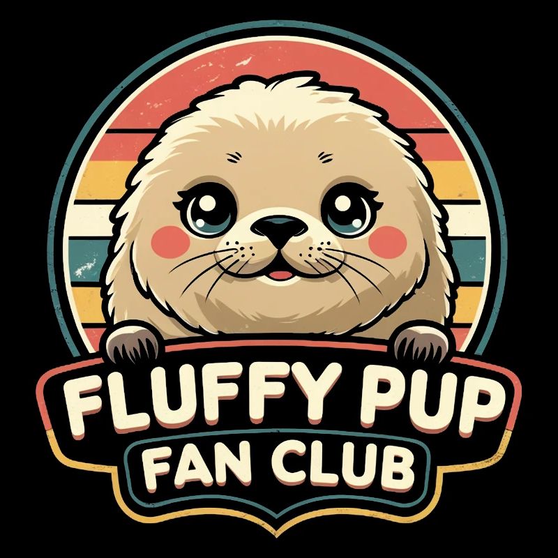Club de fans du phoque du Grop, phoques duveteux