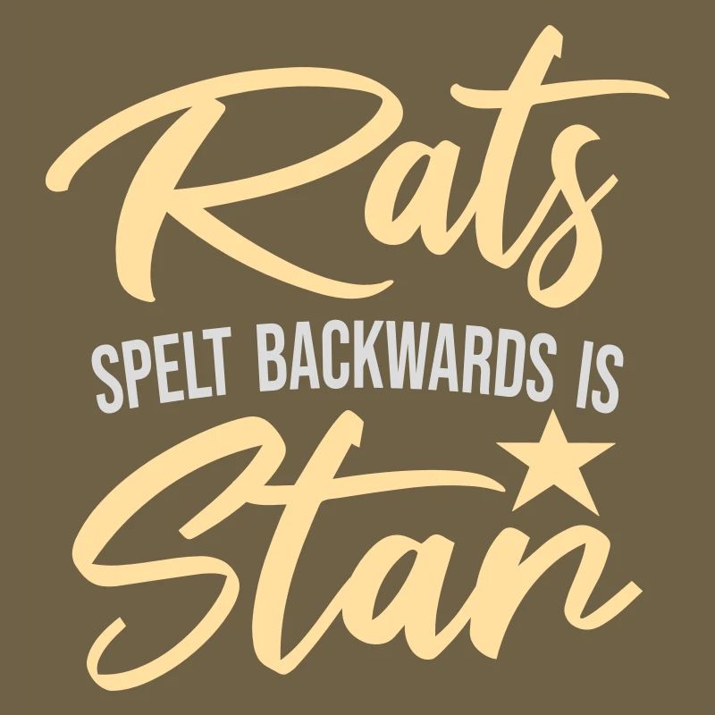 Rats Spelt Backwards Is Star Lustiger Ratte Spruch