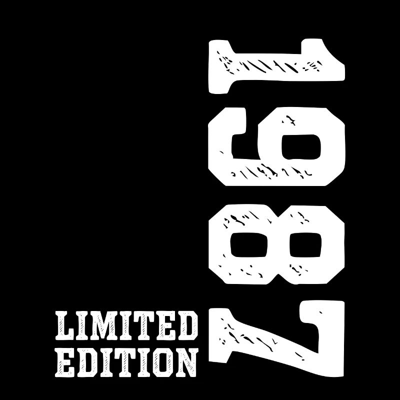 39. Geburtstag 1987 Limited Edition Mann Frau 