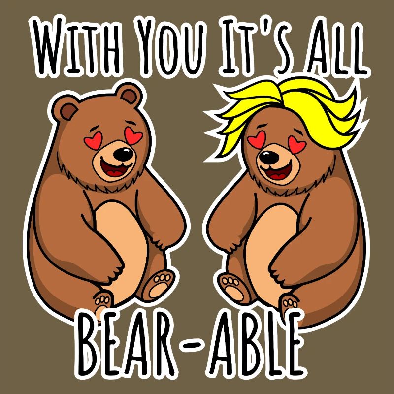 Die Bären lieben einander! It's all Bear-able!