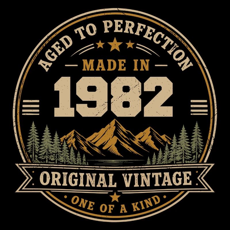1982 Rétro 1982 Vintage 1982 Cadeau 1982
