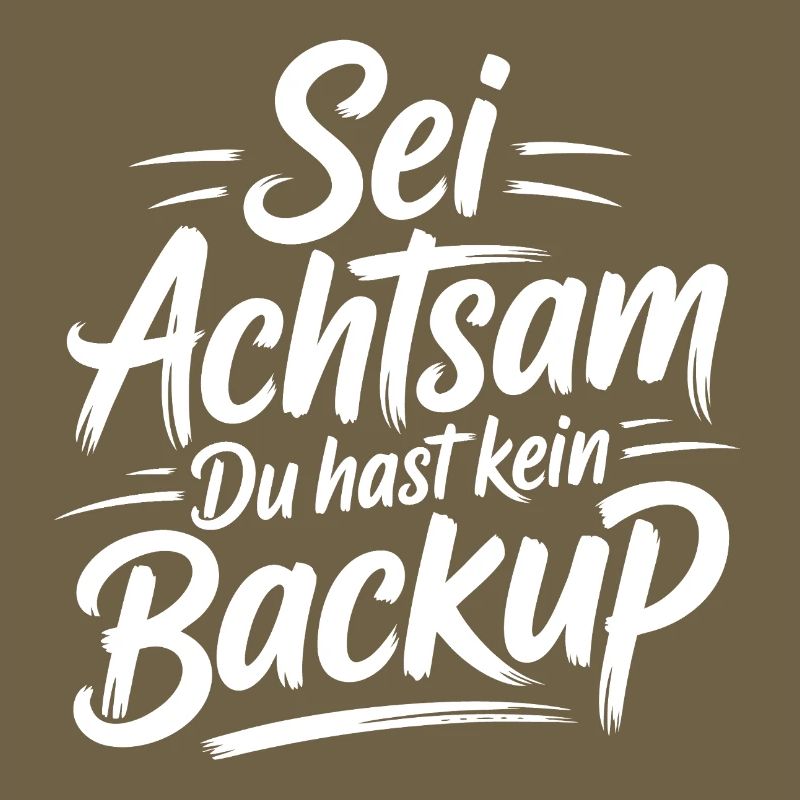 Sei achtsam Leben