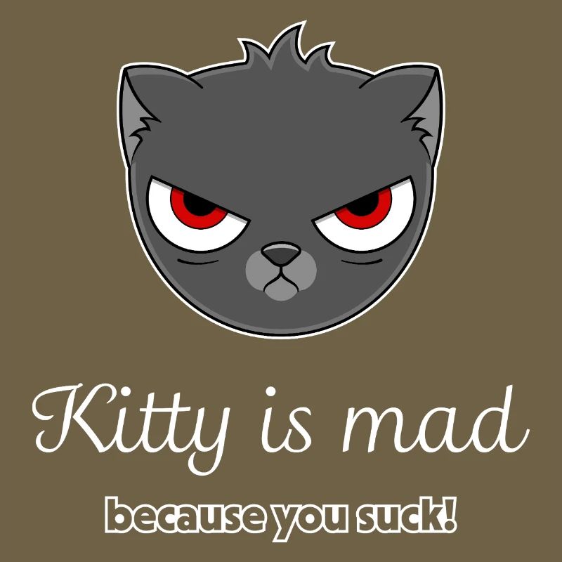 chat offensé