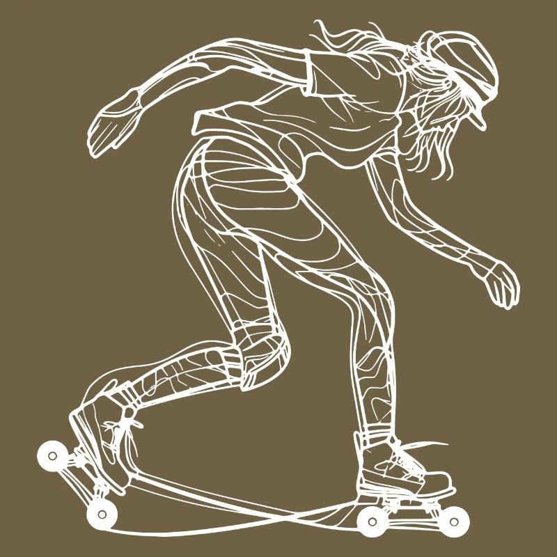 Rollschuh Mädchen