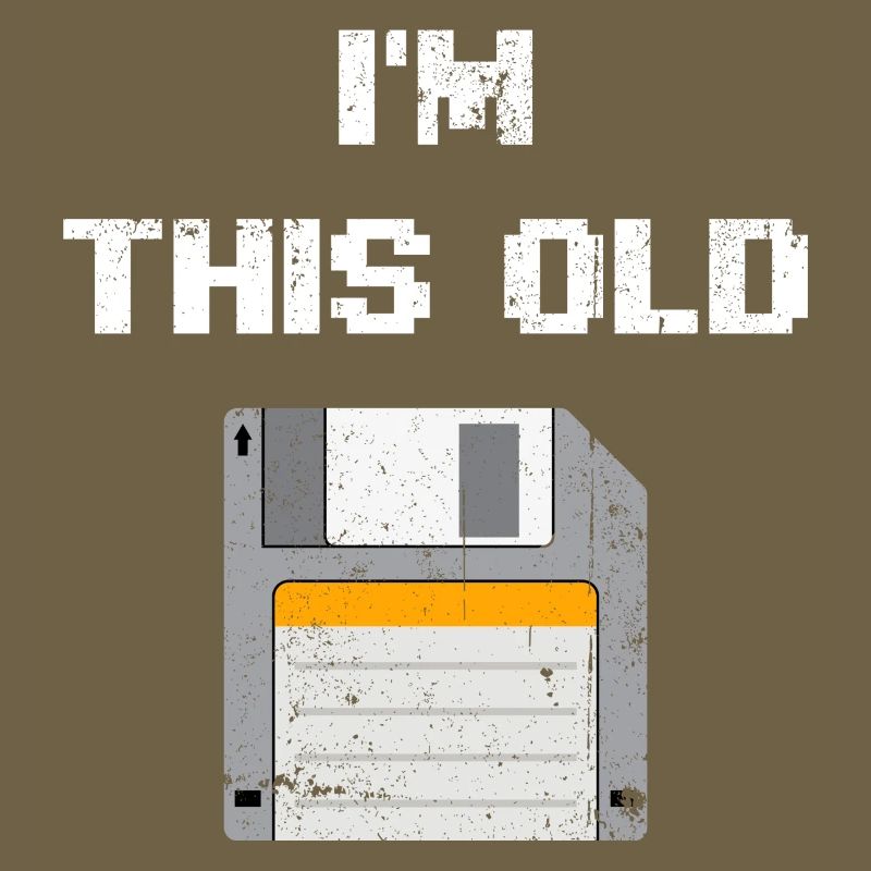 Retro Floppy Disk Era Tee