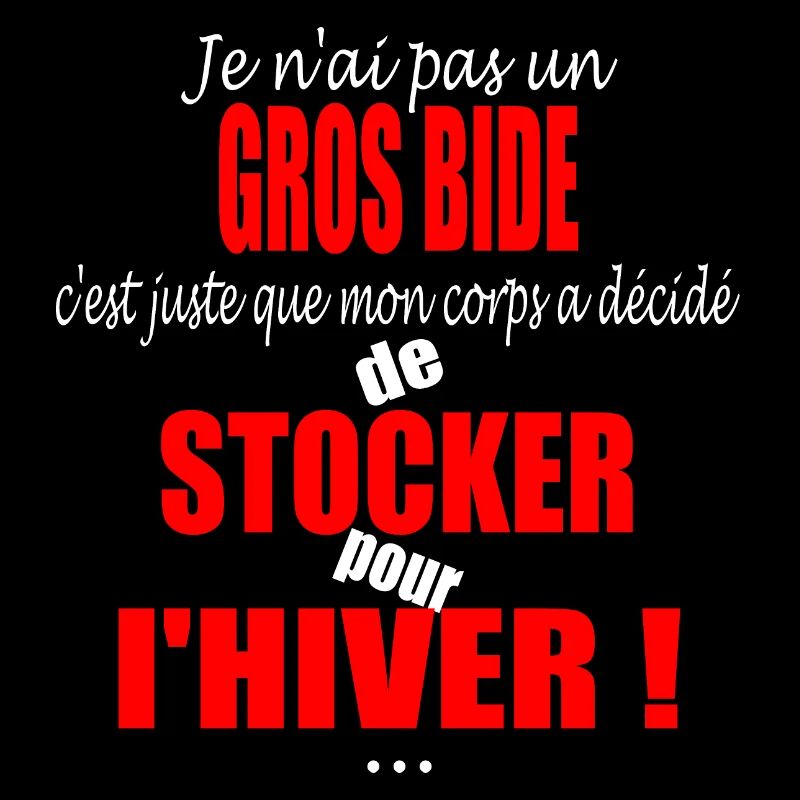 Je n'ai pas un gros bide!
