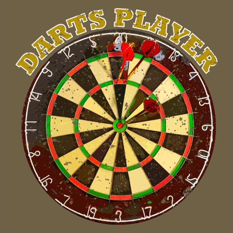 Darts Player Motif Design