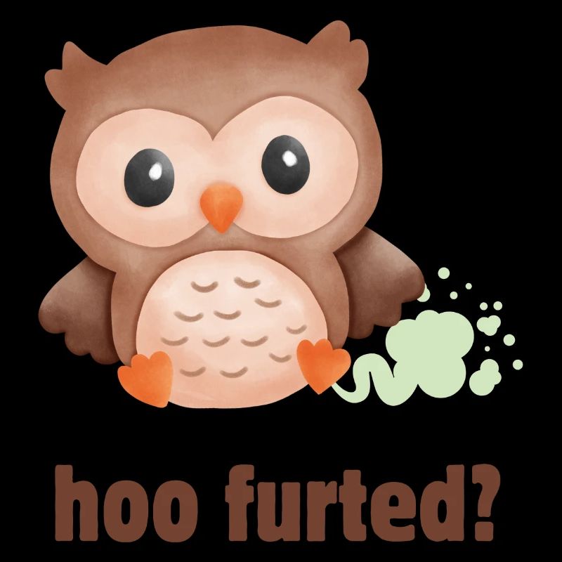 Hoo Furted Owl Jeu de mots