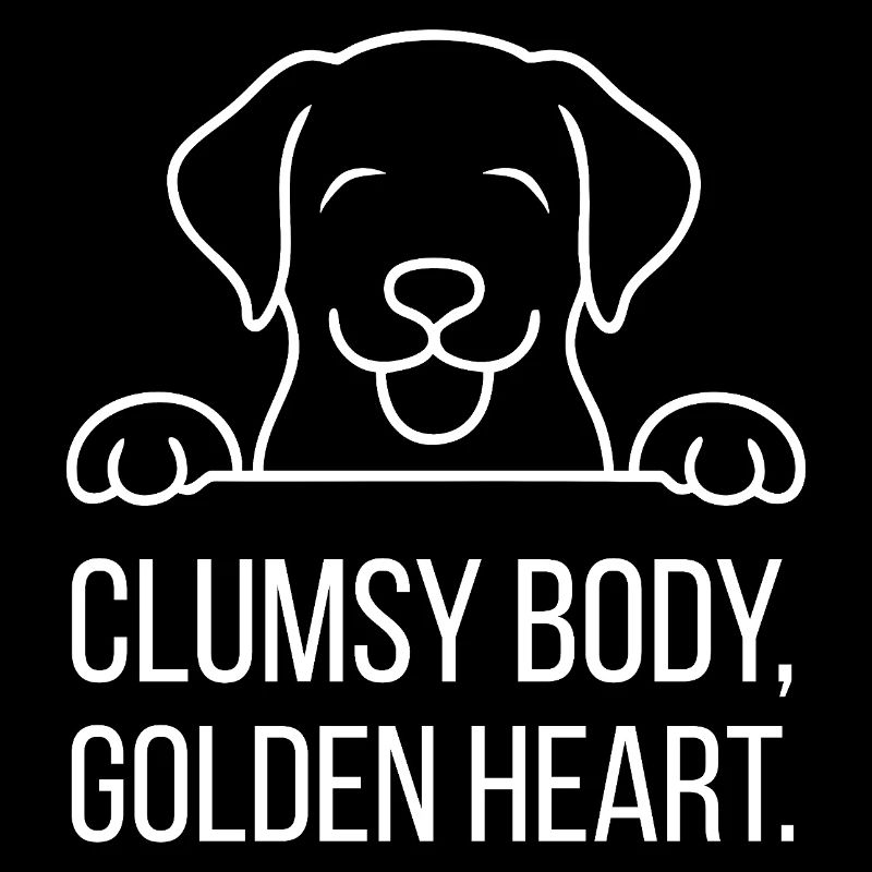 Tail wagging instead of stress – Labrador humor
