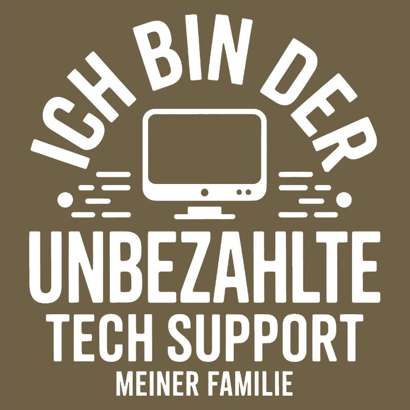I'm the unpaid tech support