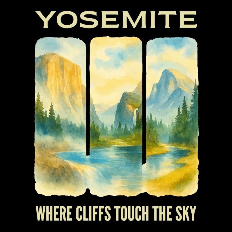 Yosemite: Peaks and Sky