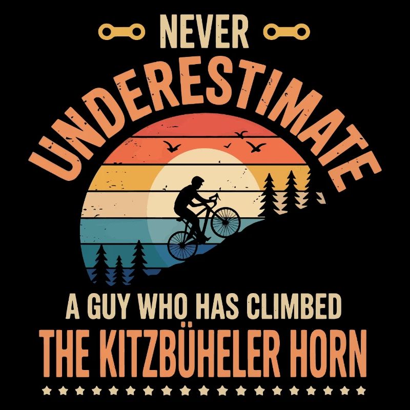 Ein Typ, der das TKitzbüheler Horn bestiegen hat