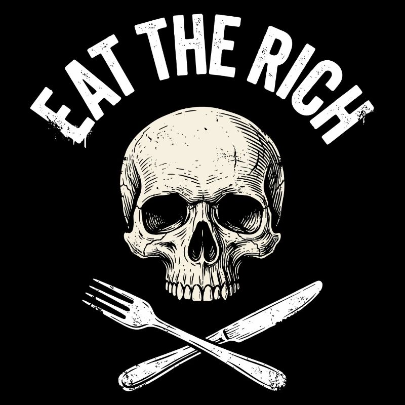 Eat the Rich Skull