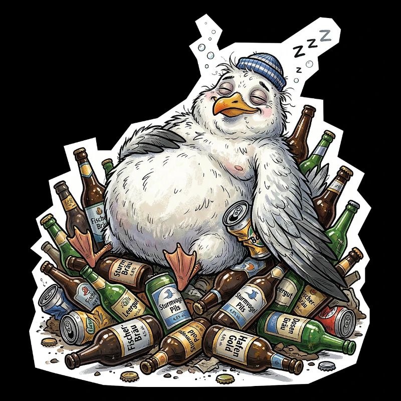 Bière mouette ivre