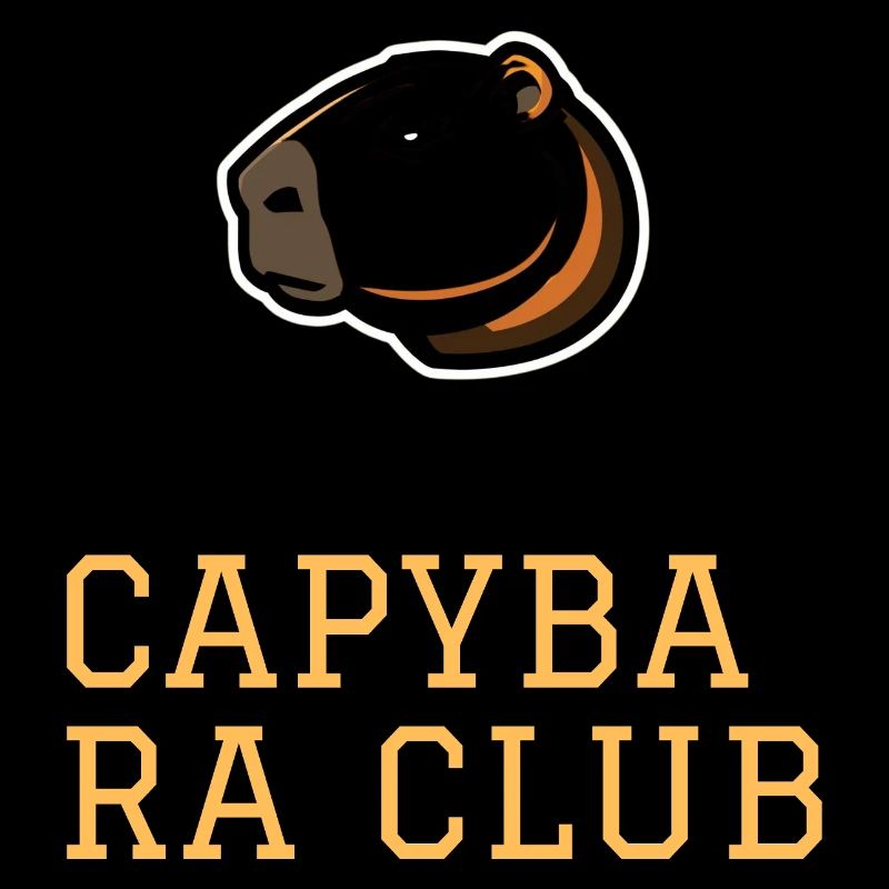 Capybara Club Head Logo