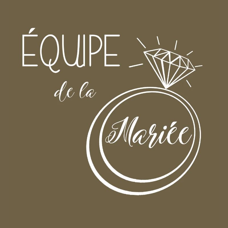 équipe de la mariée