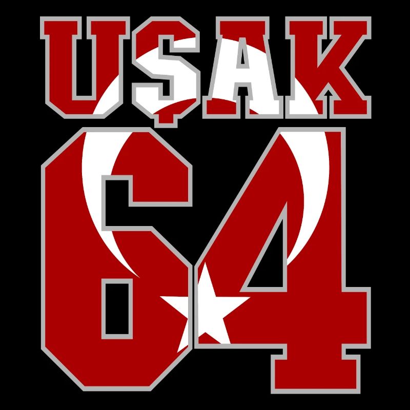 Usak 64 Turkey Flag