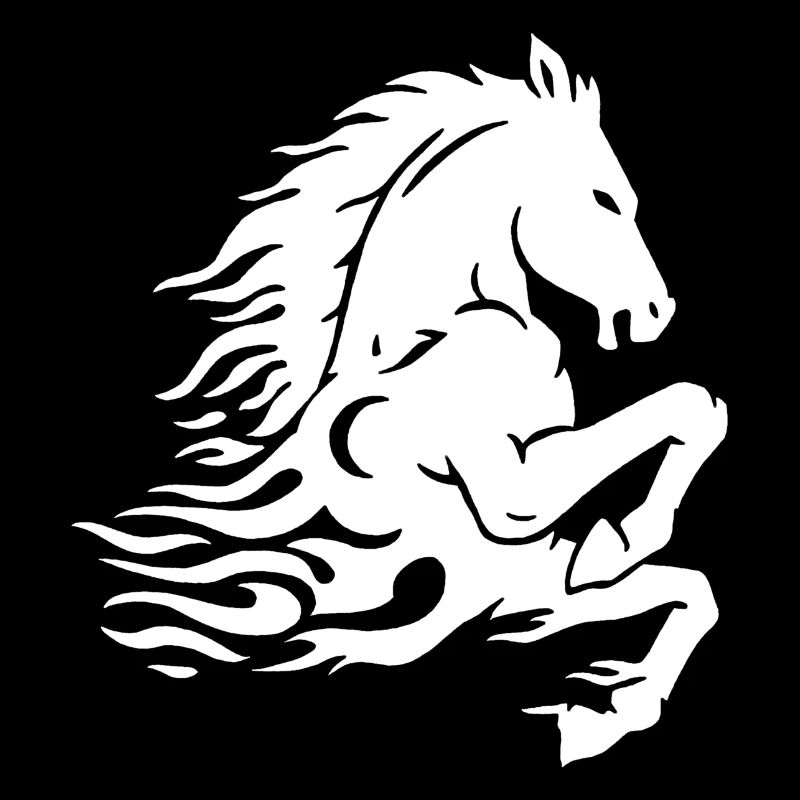 Ghost horse (white)