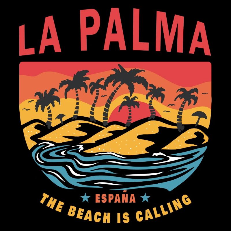 La Palma beach palm tree design