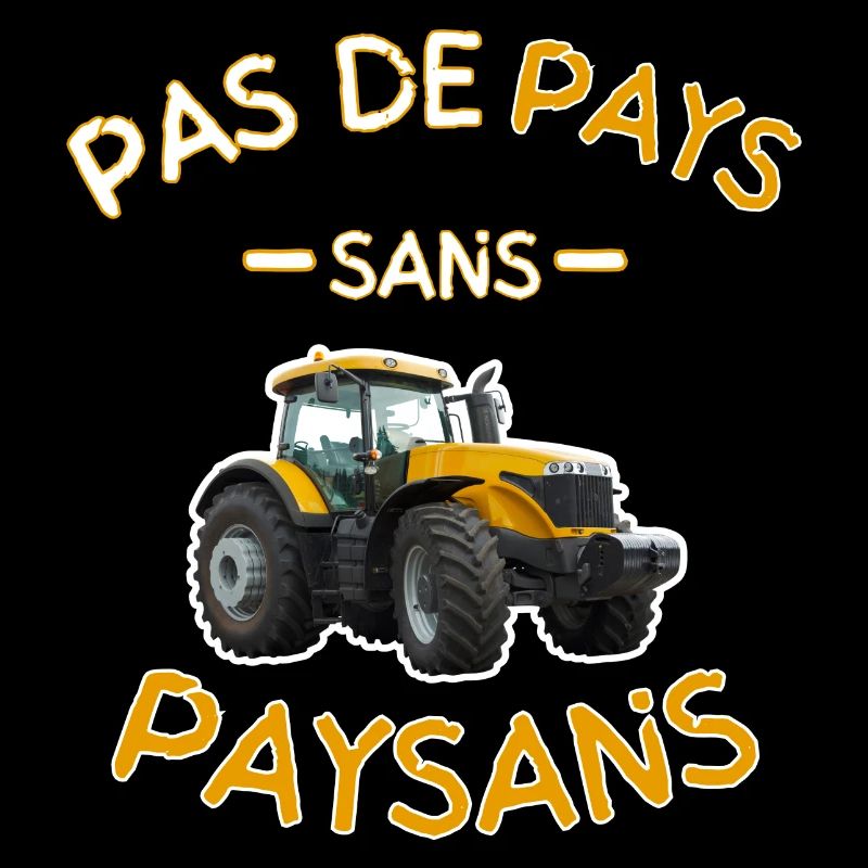 Pas De Pays Sans Paysans Jaune