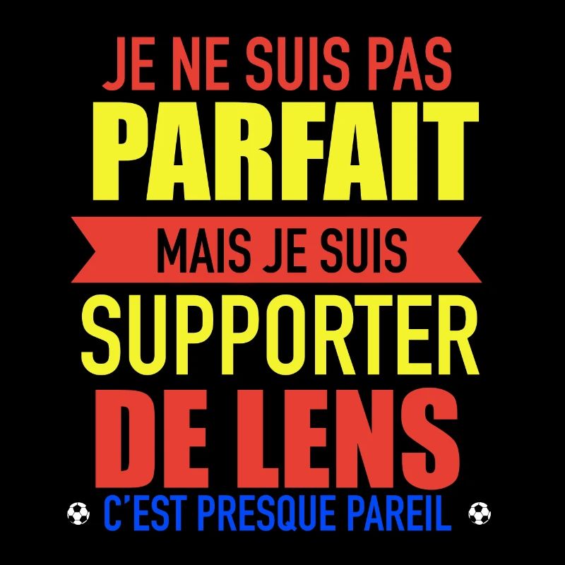 Supporter Lens Foot Lensois Humour