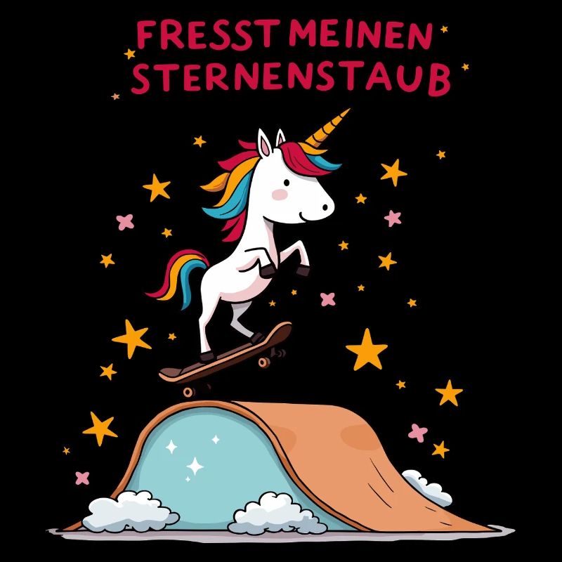 Planche à roulettes Licorne