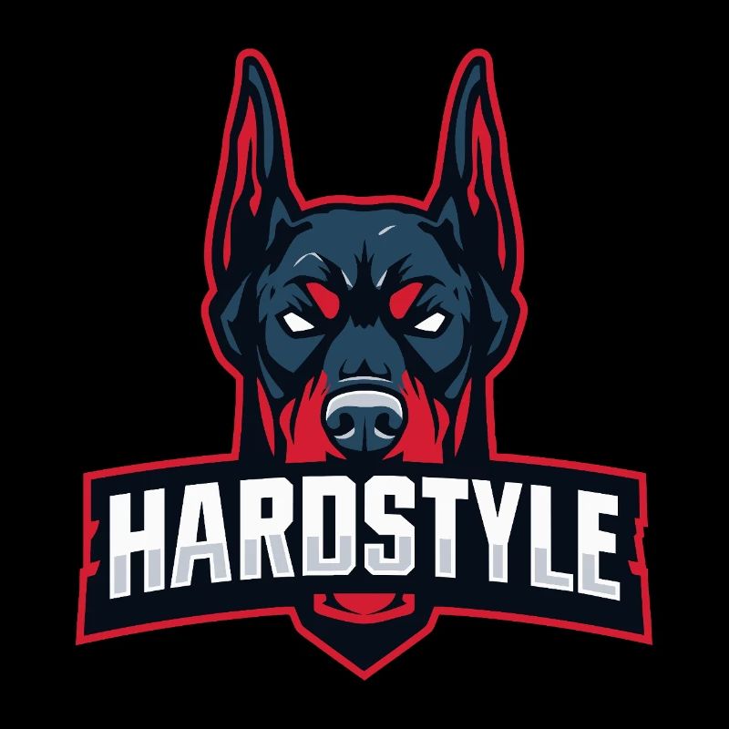 Dobermankopf – HARDSTYLE 