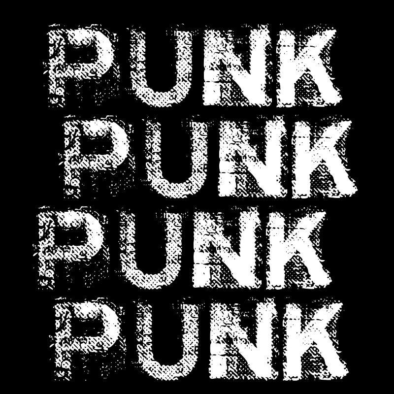 Logo répété du punk grunge