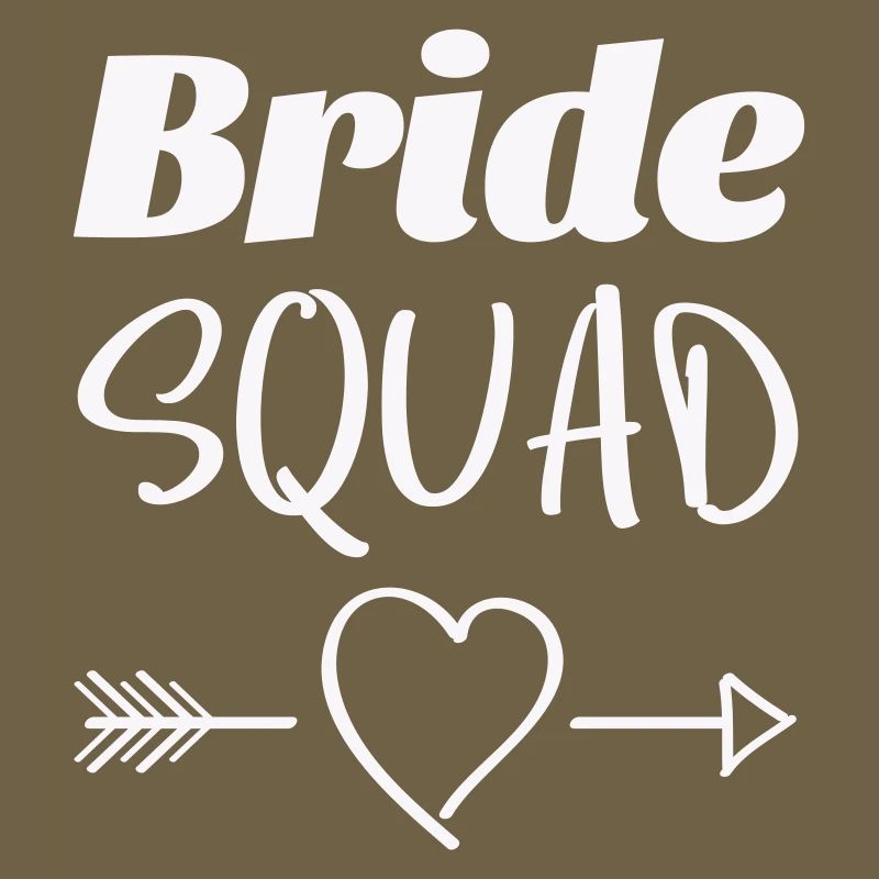 Braut Squad Herz Pfeil