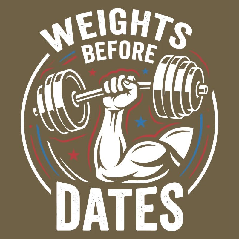 Weights before dates – power humor