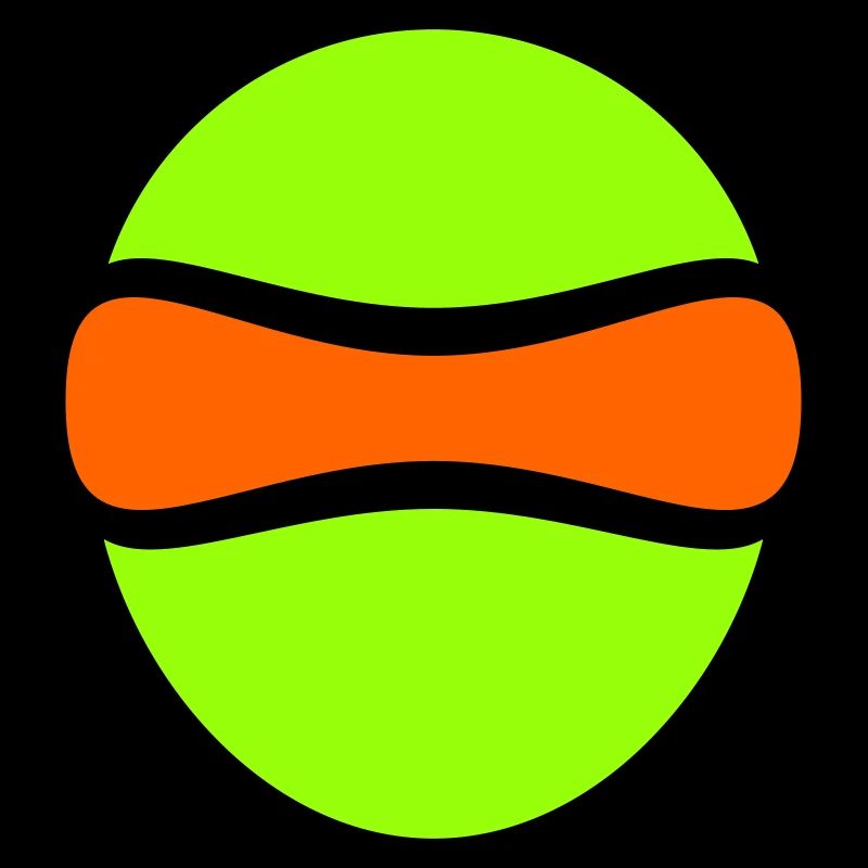 Alien Head with Wide-Eye