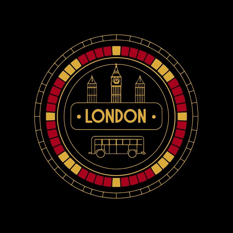 Gold London and Bus Patch