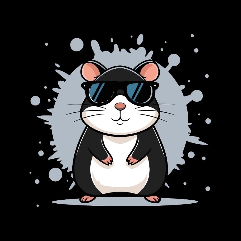 Hamster-Sonnenbrille