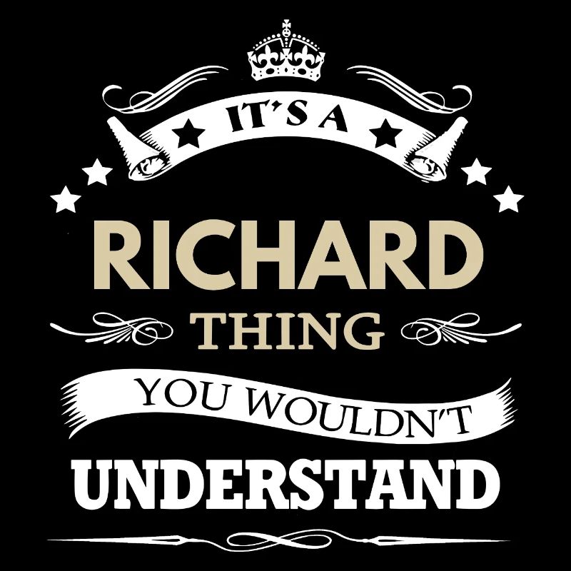 C’est un nom personnalisé à la Richard