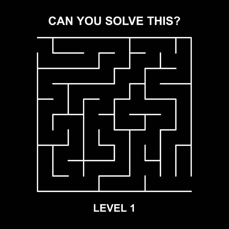 Maze Puzzle Challenge – Can You Solve This? Level1