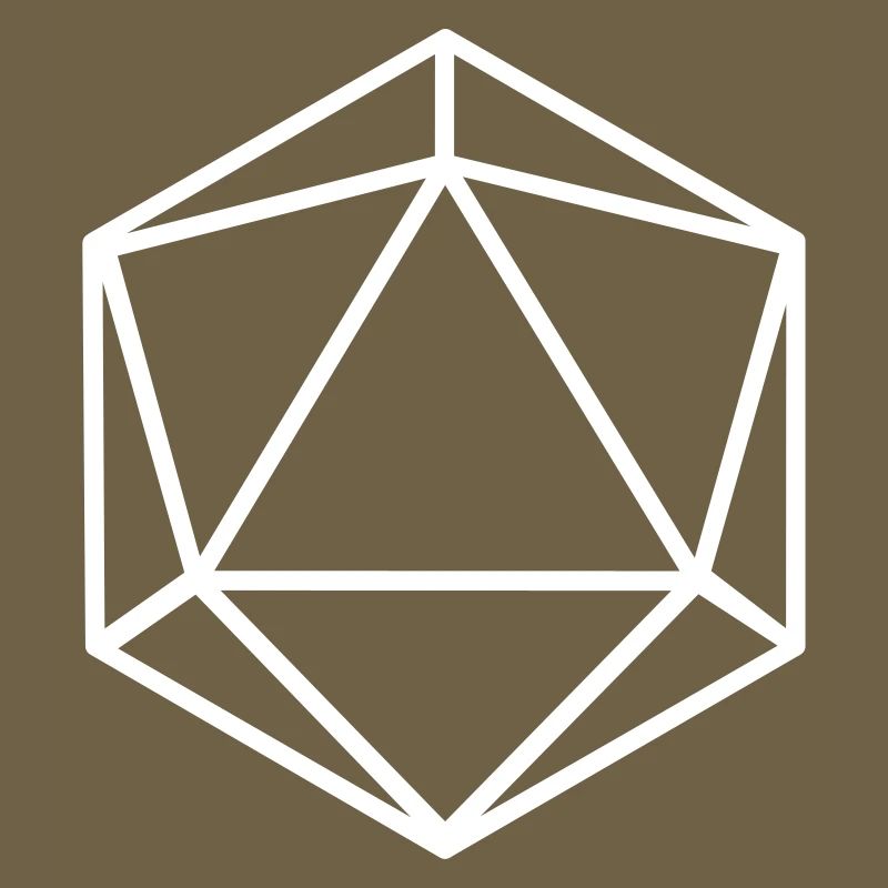 D20 D20 Dice Abstract
