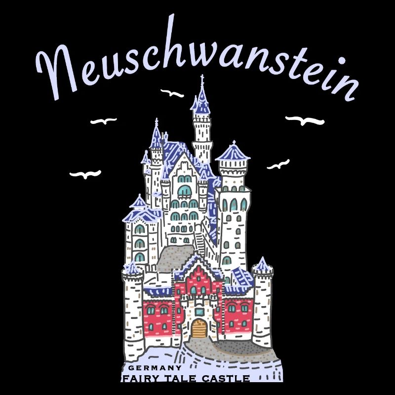 Château de Neuschwanstein, Bavière en Allemagne