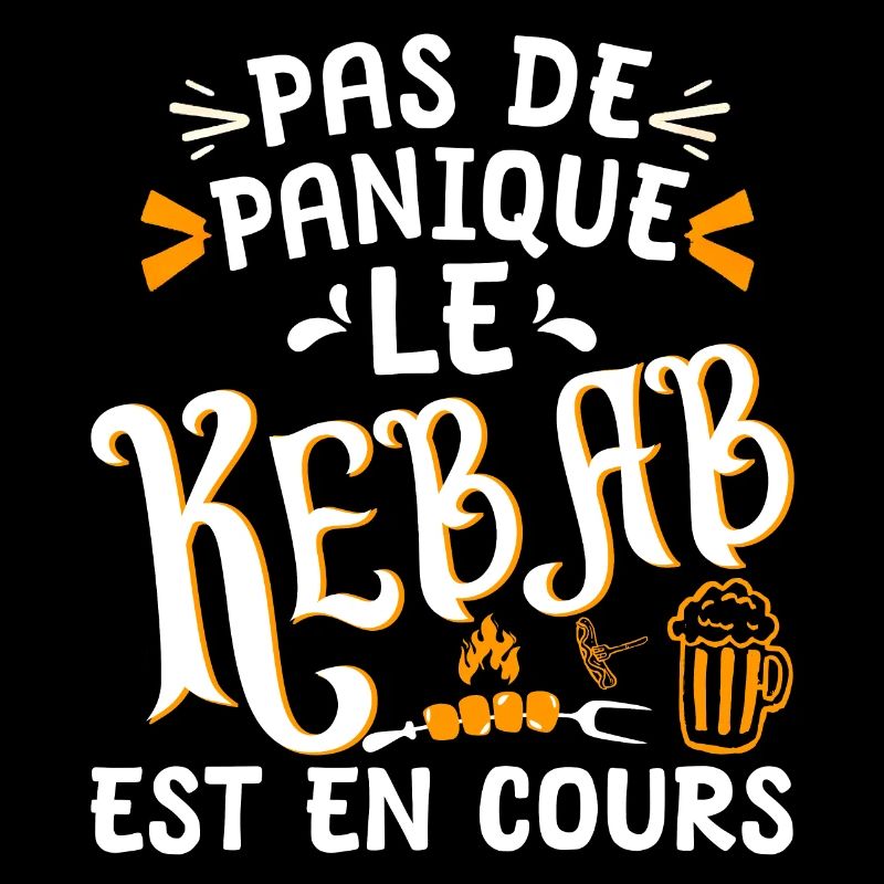 Le kebab est en cours barbecue anniversaire