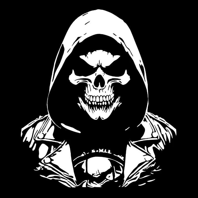Crâne Rock and Roll | Skeleton Design Rocker