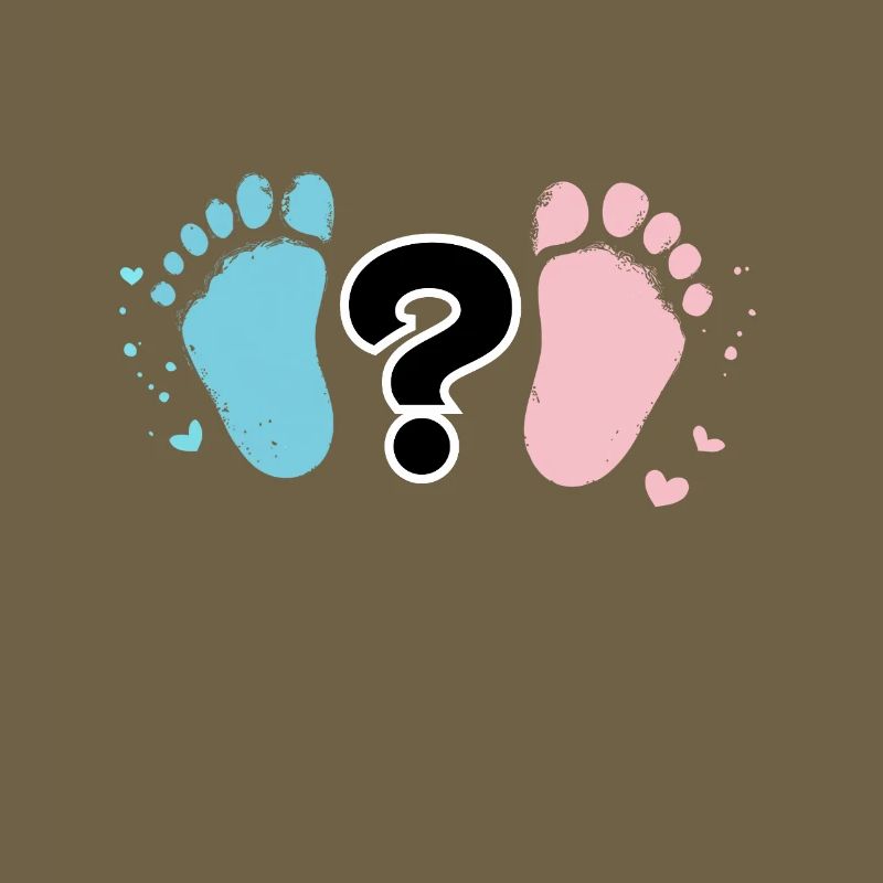 Empreintes Bébé Pastel et Question
