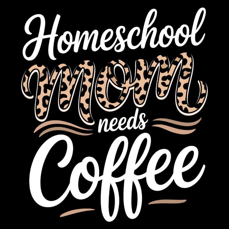 Maman École À La Maison Adore Le Café