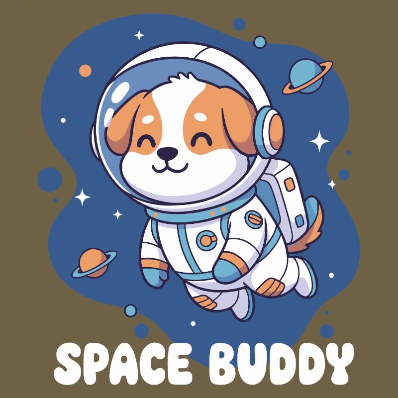 Chien astronaute compagnon de l’espace